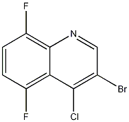 3-Bromo-4-chloro-5,8-difluoroquinoline CAS#: 1204811-16-4