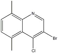 3-Bromo-4-chloro-5,8-dimethylquinoline CAS#: 1204812-15-6