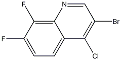 3-Bromo-4-chloro-7,8-difluoroquinoline CAS#: 1204811-78-8