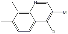 3-Bromo-4-chloro-7,8-dimethylquinoline CAS#: 1204812-20-3
