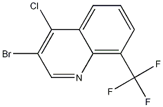 3-Bromo-4-chloro-8-trifluoromethylquinoline CAS#: 1204812-14-5