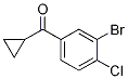 (3-Bromo-4-chlorophenyl)(cyclopropyl)methanone CAS#: 1280786-94-8