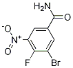 3-Bromo-4-fluoro-5-nitrobenzamide CAS#: 1345471-86-4