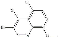 3-Bromo-4,5-dichloro-8-methoxyquinoline CAS#: 1204812-28-1