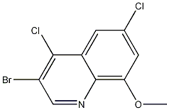 3-Bromo-4,6-dichloro-8-methoxyquinoline CAS#: 1204810-12-7