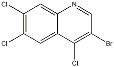 3-Bromo-4,6,7-trichloroquinoline CAS#: 1204811-02-8