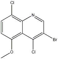 3-Bromo-4,8-dichloro-5-methoxyquinoline CAS#: 1204811-14-2