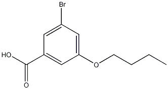3-Bromo-5-butoxybenzoic acid CAS#: 1228956-96-4