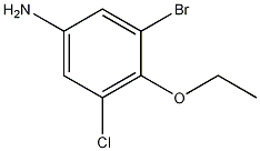 3-Bromo-5-chloro-4-ethoxyaniline CAS#: 1255574-73-2