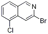 3-Bromo-5-chloroisoquinoline CAS#: 1276056-67-7