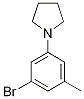 3-Bromo-5-pyrrolidinotoluene CAS#: 1199773-07-3