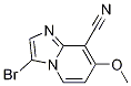3-Bromo-7-methoxyimidazo[1,2-a]pyridine-8-carbonitrile CAS#: 1072944-45-6