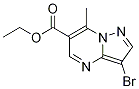 3-Bromo-7-methylpyrazolo[1,5-a]pyrimidine-6-carboxylic acid ethyl ester CAS#: 1370287-43-6