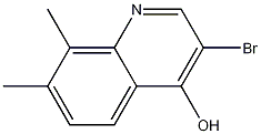3-Bromo-7,8-dimethyl-4-hydroxyquinoline CAS#: 1204811-66-4