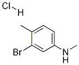 3-Bromo-N,4-dimethylaniline, HCl CAS#: 1187386-24-8