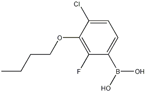3-Butoxy-4-chloro-2-fluorophenylboronic acid CAS#: 1256346-25-4