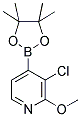 3-CHLORO-2-METHOXY-(4,4,5,5-TETRAMETHYL-[1,3,2]DIOXABOROLAN-2-YL)PYRIDINE CAS#: 1073353-73-7