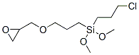 (3-CHLOROPROPYL)DIMETHOXY-(3-(OXIRANYLMETHOXY)PROPYL)SILA. CAS#: 71808-64-5