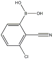 3-Chloro-2-cyanophenylboronic acid CAS#: 1217500-67-8