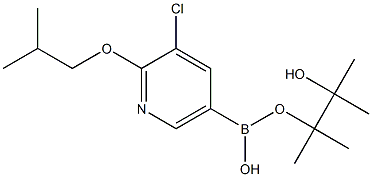 3-Chloro-2-isobutoxypyridine-5-boronic acid pinacol ester CAS#: 1387634-81-2