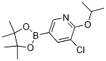 3-Chloro-2-isopropoxy-5-(4,4,5,5-tetraMethyl-[1,3,2]dioxaborolan-2-yl)-pyridine CAS#: 1150114-69-4