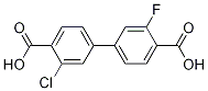 3-Chloro-3'-fluoro-[1,1'-biphenyl]-4,4'-dicarboxylic acid CAS#: 1261964-19-5
