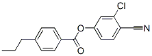 3-Chloro-4-cyanophenyl 4-propylbenzoate CAS#: 71919-49-8