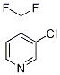 3-Chloro-4-(difluoroMethyl)pyridine, 97% CAS#: 1374659-44-5