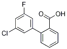 3'-Chloro-5'-fluoro-[1,1'-biphenyl]-2-carboxylic acid CAS#: 1261915-22-3