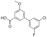 3'-Chloro-5'-fluoro-5-Methoxy-[1,1'-biphenyl]-3-carboxylic acid CAS#: 1261922-66-0