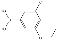 3-Chloro-5-propoxyphenylboronic acid CAS#: 1256345-74-0