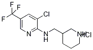 (3-Chloro-5-trifluoroMethyl-pyridin-2-yl)-piperidin-3-ylMethyl-aMine hydrochloride, 98+% C12H16Cl2F3N3, 分子量 330.18 CAS#: 1185319-70-3