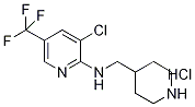 (3-Chloro-5-trifluoroMethyl-pyridin-2-yl)-piperidin-4-ylMethyl-aMine hydrochloride, 98+% C12H16Cl2F3N3, 分子量 330.18 CAS#: 1185311-09-4
