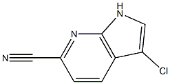 3-Chloro-6-Cyano-7-azaindole CAS#: 1190318-95-6