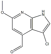3-Chloro-6-Methoxy-7-azaindole-4-carbaldehyde CAS#: 1190315-34-4