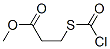 3-[(Chlorocarbonyl)thio]propanoic acid methyl ester CAS#: 71850-76-5
