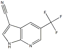 3-Cyano-5-trifluoroMethyl-7-azaindole CAS#: 1256807-20-1