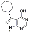 3-Cyclohexyl-1-methyl-1H-pyrazolo[3,4-d]pyrimidin-4-ol CAS#: 1246553-27-4