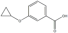3-Cyclopropoxy-benzoic acid CAS#: 1211587-15-3