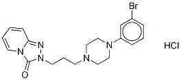 3-Dechloro-3-broMo Trazodone Hydrochloride CAS#: 1263278-80-3