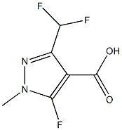 3-(DifluoroMethyl)-5-fluoro-1-Methyl-1H-Pyrazole-4-carboxylic acid CAS#: 1255735-09-1