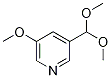 3-(Dimethoxymethyl)-5-methoxypyridine CAS#: 1087659-15-1