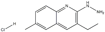 3-Ethyl-2-hydrazino-6-methylquinoline hydrochloride CAS#: 1173043-87-2