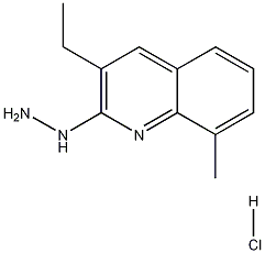 3-Ethyl-2-hydrazino-8-methylquinoline hydrochloride CAS#: 1171652-46-2