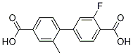 3'-Fluoro-2-Methyl-[1,1'-biphenyl]-4,4'-dicarboxylic acid CAS#: 1261964-10-6