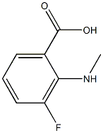 3-Fluoro-2-(methylamino)benzoic acid CAS#: 1250921-20-0