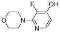 3-Fluoro-2-morpholinopyridin-4-ol CAS#: 1344046-08-7