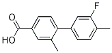 3'-Fluoro-2,4'-diMethyl-[1,1'-biphenyl]-4-carboxylic acid CAS#: 1261939-39-2