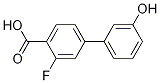 3-Fluoro-3'-hydroxy-[1,1'-biphenyl]-4-carboxylic acid CAS#: 1261916-37-3