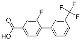 3-Fluoro-4-(3-trifluoromethylphenyl)benzoic acid CAS#: 1261750-12-2